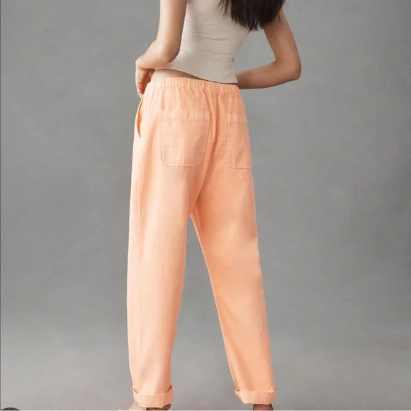 Anthropologie Essential Antwerp Domo Relaxed Denim Pants